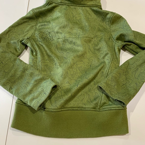 Empyre Snow Jacket Hoodie zi pup fleece liner green size small - Picture 6 of 9